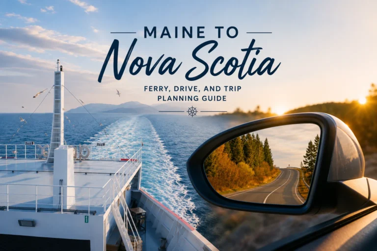 Maine to Nova Scotia: The Ferry, the Drive, and How to Combine Both